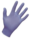 SAS Safety 66523 Derma-med Nitrile Powder Free 4 Mil Gloves, Large by SAS Safety