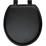 ブラックパッド入りソフトToilet Seat – ラウンド