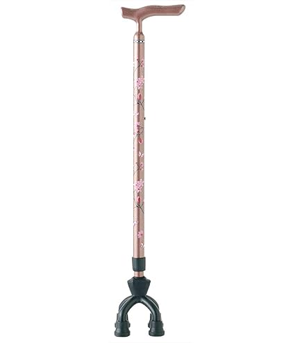 Amazon | 【非課税】島製作所 四点杖 オールカーボン四点可動式