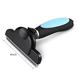 Dog Brush ICODE Pet Grooming Deshedding Tool for Medium & Large Dogs and Cats With Short to Long Hai