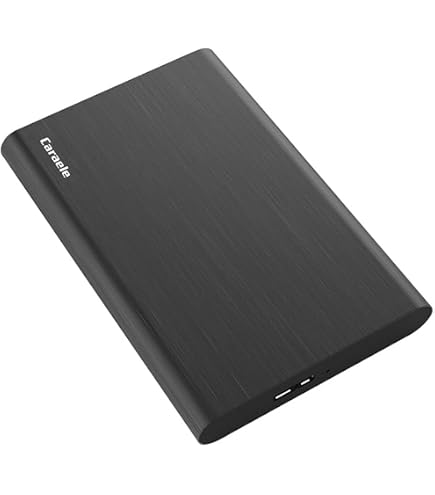 Amazon | Caraele 500GB ウルトラスリムポータブル外付けハード