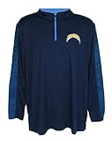 Los Angeles Chargersメンズ2 x l 2 x l 1 / 4 Zipプルオーバーシャツ – チームカラー