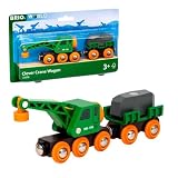 BRIO 木製レール 知育玩具 緑のクレーンワゴン 対象年齢 3歳~ 33698 誕生日 クリスマス プレゼント 室内遊び 男の子 女の子 脳トレ