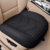 EREVNPAM 車用 シートカバー 座面のみ PU レザー 座布団 カーシートカバー 運転席 助手席 座席シート カーマット 汎用 防水 シートクッション 滑り止め