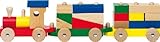 Wooden Rom Train with Bricks 16.5" by Goki [並行輸入品]