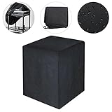 TeFuAnAn 屋内外用 ファニチャーカバー グリルカバー 家具カバー 防水防塵防風 多機能 折りたためる 方型 ポリエステル、オックスフォード