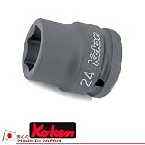 Ko-ken 16401A-1.7/8 3/4"sq. 薄肉 インパクトソケット 1-7/8"