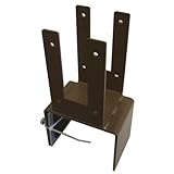 サンカ 新型ラタス受け金具 120mmブロック用 WD-0045