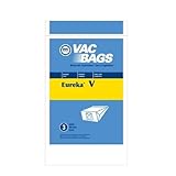 Vacuum Cleaner Bags Designed to Fit Eureka Style V - Fits White-Westinghouse Canister All Models Usi