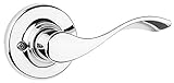 Kwikset 488BL RH 26 Balboa Right-Handed Dummy Lever, Polished Chrome by Kwikset
