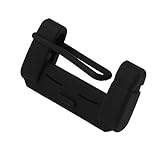 VORCOOL カーシートベルトバックルカバーシリコンクリップケースシートベルトストラップアクセサリー（ブラック）