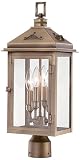 Minka Lavery 72436-261 4-Light Eastbury Post Lighting, Colonial Brass Finish by Minka Lavery