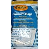 Kenmore 50688 & 50690 Style U Microlined Upright Vacuum Cleaner Bags by EnviroCare (9-pack) part 159