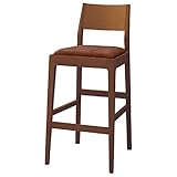 オリバー ダイニング ハイカウンターチェア 木製 ビニールレザー張り ブラウン×ブラウン (S・CW-5060・BR・ST+BL-08D)