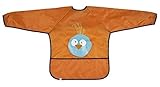 Lassig Art Smock Wildlife Bib Cloth, Birdie/Orange by Lassig [並行輸入品]