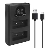 YUEFANSEN NP-W126 NP-W126S富士フィルム バッテリー互換充電器 BC-W126 BC-W126S USB-C 充電ポート 対応 Fujifilm X100F X100V X-A1 X-A2 X-A5 X-A10 X-E2 X-Pro1 X-Pro2 X-T1 X-T2 X-T3 X-T10 X-T20 X-T30 X-T100 X-S10 FinePix HS50EXR