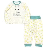 ampersand GIRLS腹巻ベビーパジャマ イエロー(YE) 90