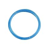 TRUSCO(トラスコ) ポリウレタンチューブ 8X5.0mm 10M巻 クリアブルー TEN810