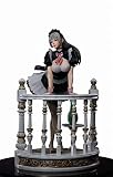 回天堂 ホリデーメイド モニカ・テシア (台座 大理石) 1/4スケール コールドキャスト製 塗装済み 完成品 フィギュア