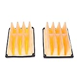 F Fityle Husqvarnaに適用　エアフィルター　クリーナーキット　チェーンソーパーツ　2個セット