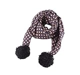 冬の新赤ん坊のスカーフファッションタッセルスカーフ、濃紺