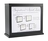 Jada Venia Inspirational Accent Lamp Light Box Black (Quotes sold separately) - #1-103 [並行輸入品]