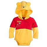 くまのプーさん コスチューム フード付きボディースーツ 男の子 女の子 (米国サイズ12-18M (日本80cm)) [並行輸入品]