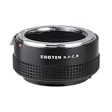 SHOTEN マウントアダプター NF-CR (ニコンFマウントレンズ → キヤノンRFマウント変換)
