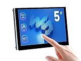waveshare 5インチ 静電容量式タッチディスプレイ DSIインターフェイス LCD 800×480 スクリーン Raspberry Pi 4B/3B+/3A+/3B/2B/B+/A+/CM3/3+/4に対応