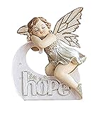 手作り　工芸品　ガーデンオーナメント　インテリア　置物　飾りテープ　ホーム装飾品　結婚祝いに　誕生日　ギフト　プレゼント　欧式　花の妖精　人形（小天使＃11）