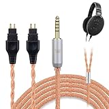 okcsc ZT16 ヘッドホンケーブル HD650 交換ケーブル イヤホン・ヘッドホン用 16芯 純銅 SENNHEISER用 HD600・HD580・HD535・HD545・HD565・HD265に適合 長さ1.5m 4.4mm