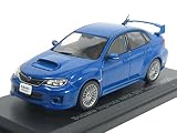 Ｉｘｏ 1/43 ＳＵＢＡＲＵ スバル インプレッサ ＷＲＸ ＳＴｉ ＣＢＡ－ＧＶＢ型 2012 青