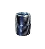 Everflow Supplies npgl1215 1 – 1 / 2 "ロング亜鉛メッキスチールニップルパイプ継手1 / 2 "呼びサイズ直径