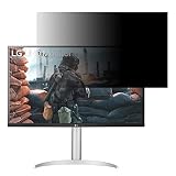LG 32UP550N-W 向けの 31.5インチ 16:9 覗き見防止 フィルター プライバシーフィルター パソコンPC モニター 液晶保護フィルム 覗き見防止シート ブルーライトカット 反射防止 セキュリティーのぞき見防止 両面使用可能 着脱簡単 JPフィルム専門製造所