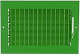 10"w X 6"h ADJUSTABLE AIR SUPPLY DIFFUSER - HVAC Vent Duct Cover Sidewall or Cieling - Grille Regist