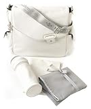 Kalencom Ozz Iridescent New Flap Bag, Cream by Kalencom [並行輸入品]