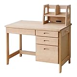 大川家具 天然木自然系オイル仕上 上棚付デスク INU-0007-SS