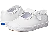 [ケッズ] Keds Kids ガールズ Champion Toe Cap Mary Jane (Infant/Toddler) フラットシューズ White Leather 6 Toddler(13