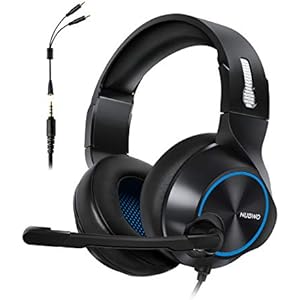 N11 ヘッドセット ゲーミングヘッドホン マイク 付き 重低音 PC ps4 switch fps pugb 対応 ヘッドホン 有線 密閉型 有線 5.1 パソコン スカイプに対応 伸縮可能 男女兼用 ヘッドフォン ブルー