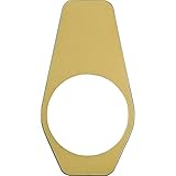 マツ六 レバー錠 エクレ 兼用取替レバー錠用化粧プレート EL-PL03 ゴールド 2枚入