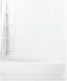 スターリング71110119 Ensemble AFD、60 " x 42 " x 74 – 1 / 4インチタイルバス/シャワーwithアクセス、 71110119-0 1
