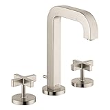 Axor 39133 Citterio 1.2 GPM Widespreadバスルーム蛇口withクロスハンドルとDr、 39133821 1