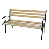 ガーデンベンチ 木製 ガーデンベンチ 天然木ストライプ 幅1260mm