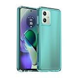 【Hbcnxny】対応 Moto G64 5G /G64Y 5G/ G64J 5G ケース TPU（クリアブルー）クリア ソフト 透明シェル ンプロテクター ​シェル 滑り止め すり傷防止 薄型 軽量 モトローラ g64 5g 青