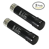 LINFON 2Pack BLACK+DECKER(ブラック・アンド・デッカー) 3.6V 2100mAh ニッケル水素電池 電動工具用 VP100 対応 互換 バッテリー