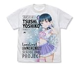 コスパ ラブライブ! サンシャイン!! 津島善子 フルグラフィックTシャツ パジャマVer. WHITE Sサイズ