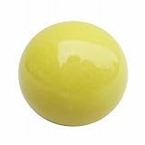 浮き玉 フローター（水に浮く陶器） カラーボール黄　4cm 2個セット 053Ye