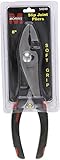 Morris Products 54040 High Leverage Cushion Grip Ergonomic Slip Joint Pliers, 8' Length [並行輸入品]