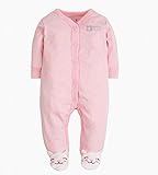 カーターズ Carter's ベビー服 カバーオール 足つき 長袖 女の子 ピンク水玉&うさぎ (6months(61-67cm)) [並行輸入品]