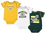 Green Bay Packers NFL幼児3ピースボディスーツクリーパーセット
